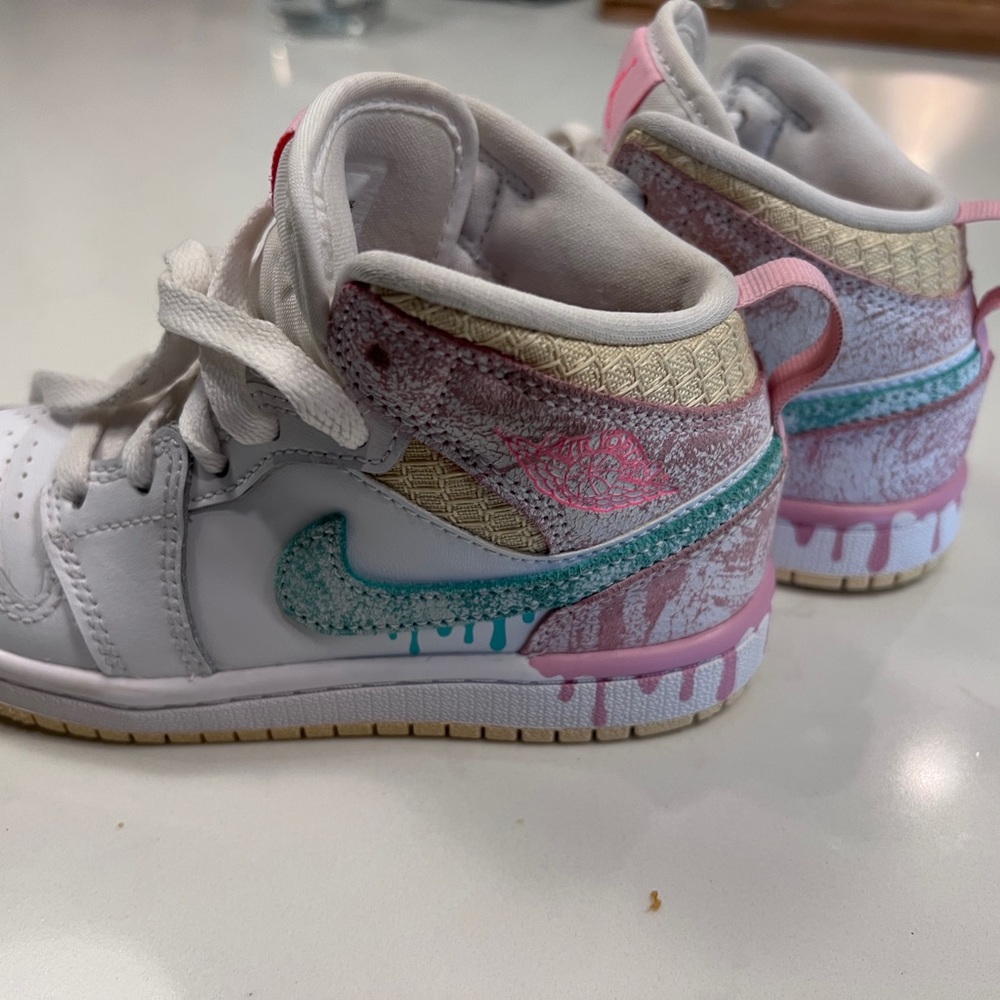 Nike girls Jordan One High Ice Cream Drip
